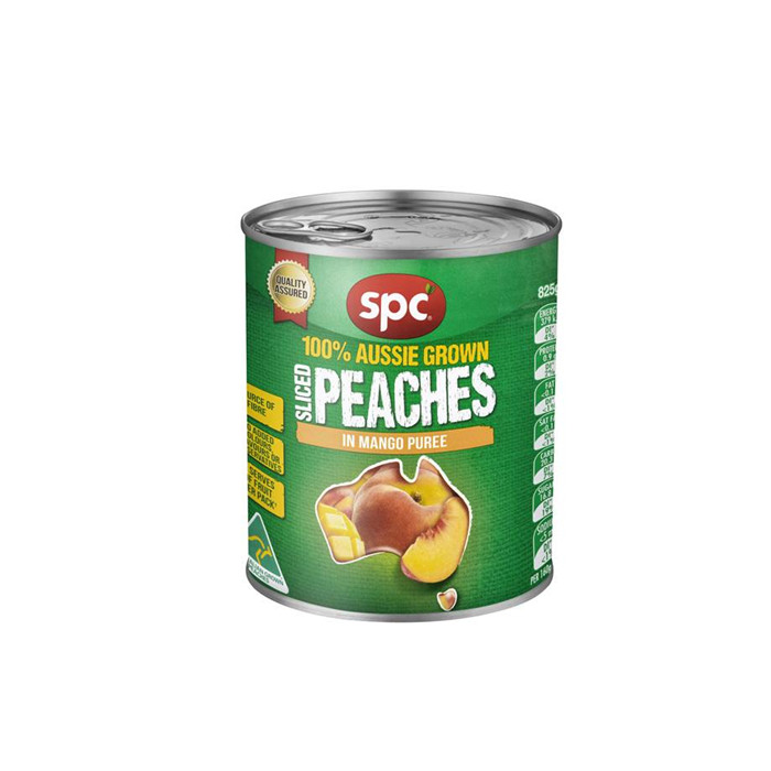 820g sweet canned peach in halves