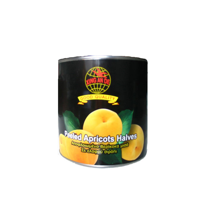 3000g canned apricots factory