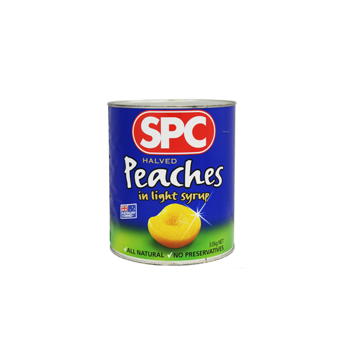 820g Canned peach halves in tin