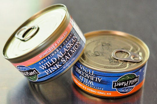 Raw canned food processing