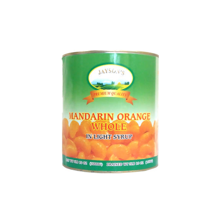 3000g canned mandarin orange manufacturer