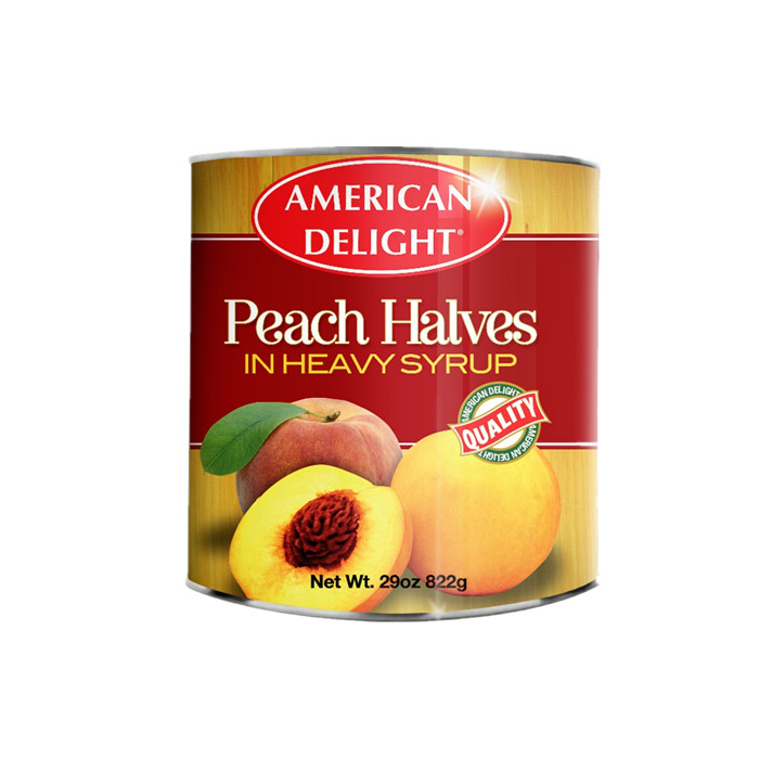 3000g sweet canned peach in halves