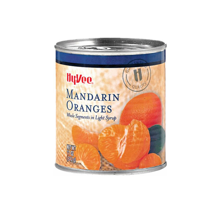 312g canned mandarin orange