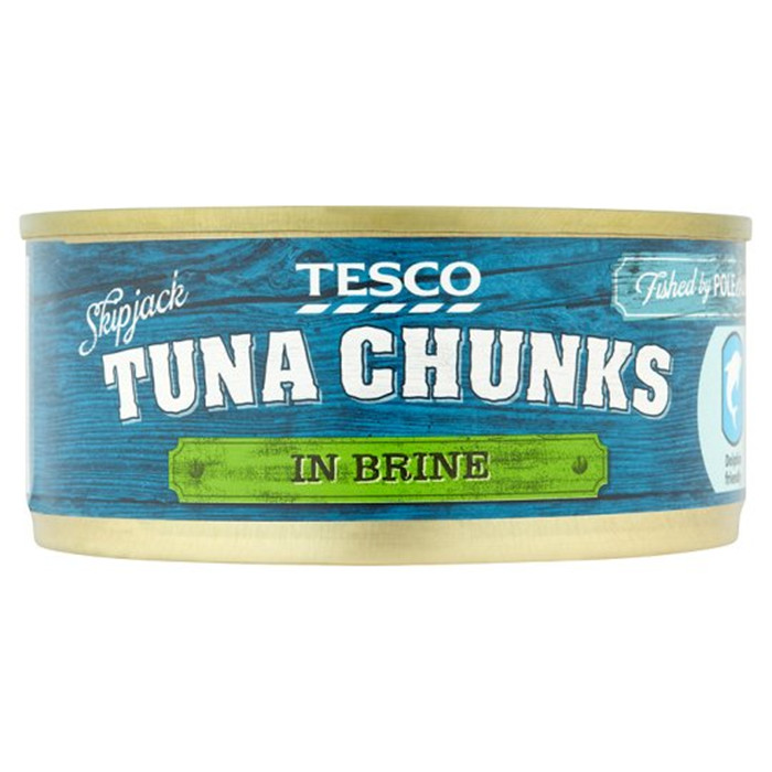 canned tuna in brine