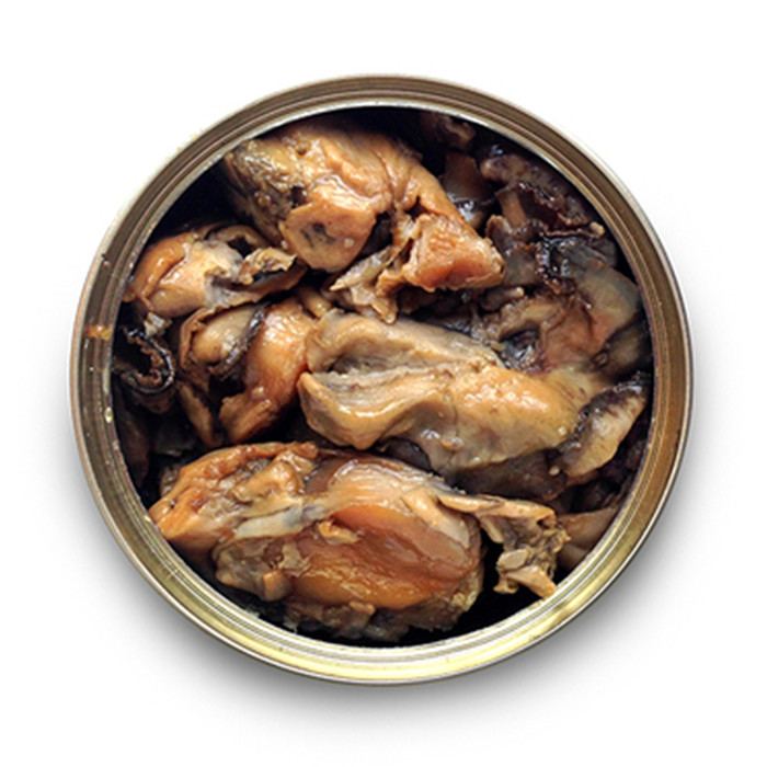 delicious canned Smoked Oyster 