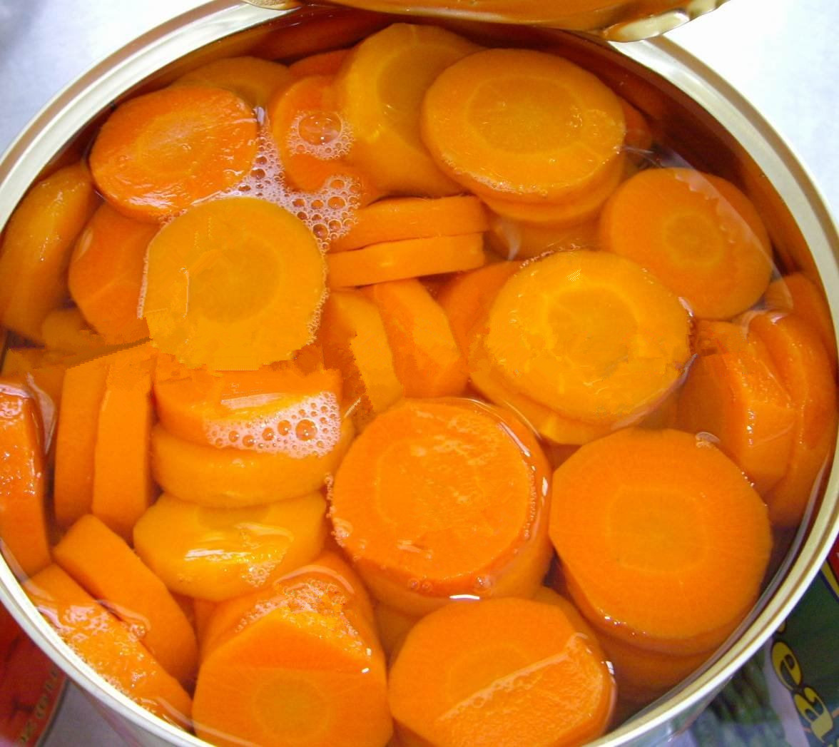 820g canned slice carrot 