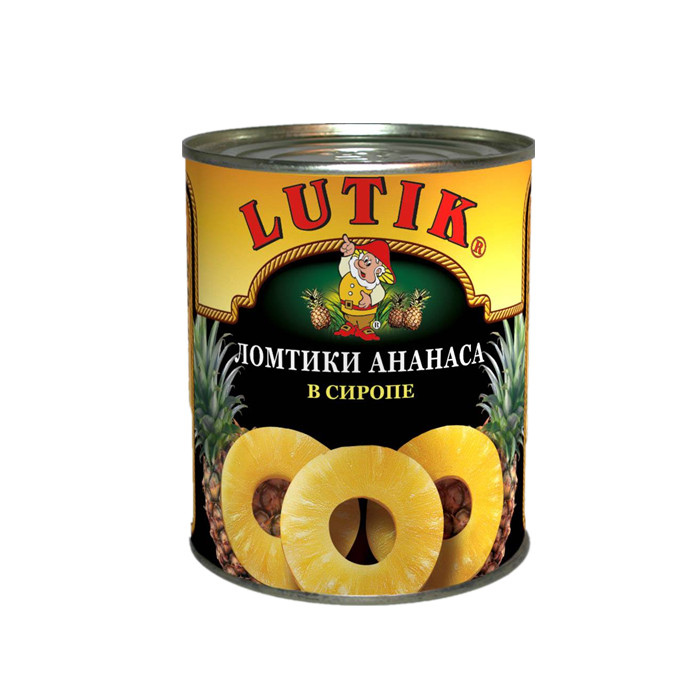 850g wholesale fresh canned pineapple