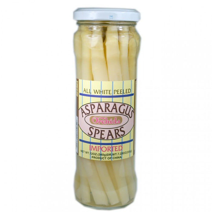 asparagus in glass jar for China