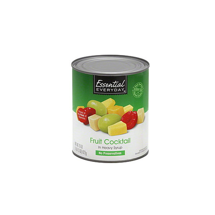 820g canned fruit cocktail in light syrup