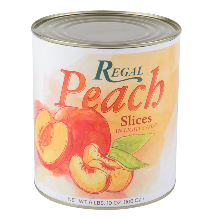 820g canned peaches supply chain