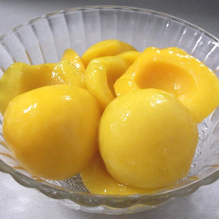 cheap canned yellow peaches halves