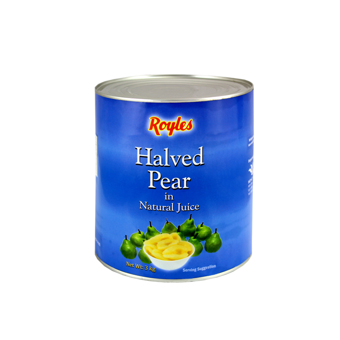 3000g  canned pear halves