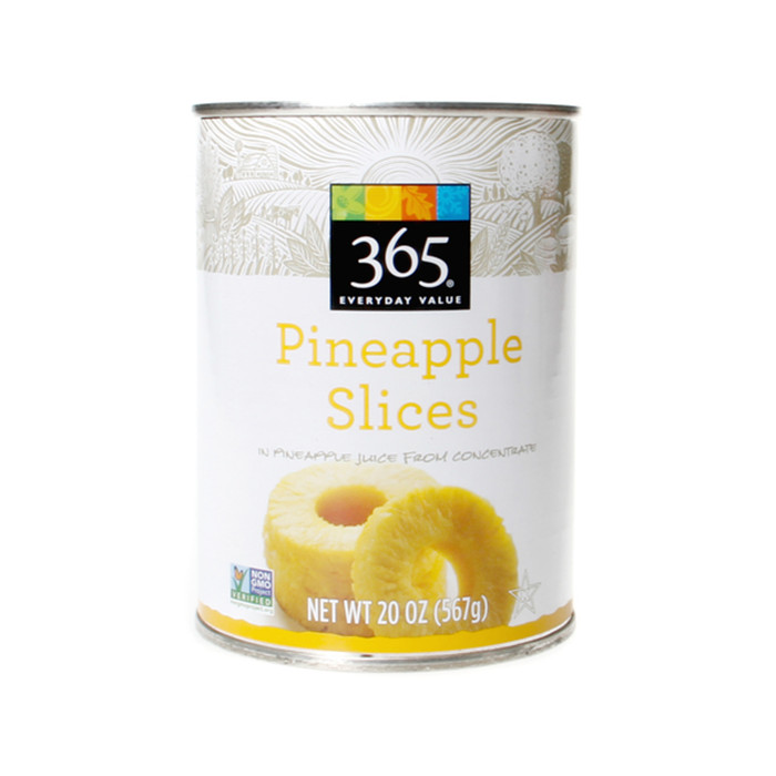 canned pineapple tidbits