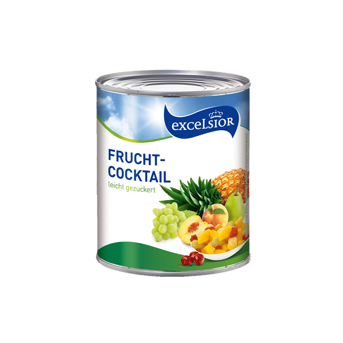 820g canned mixed fruit