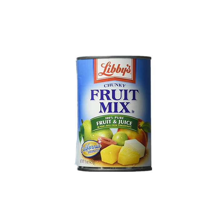 tin pack fruit cocktail for export