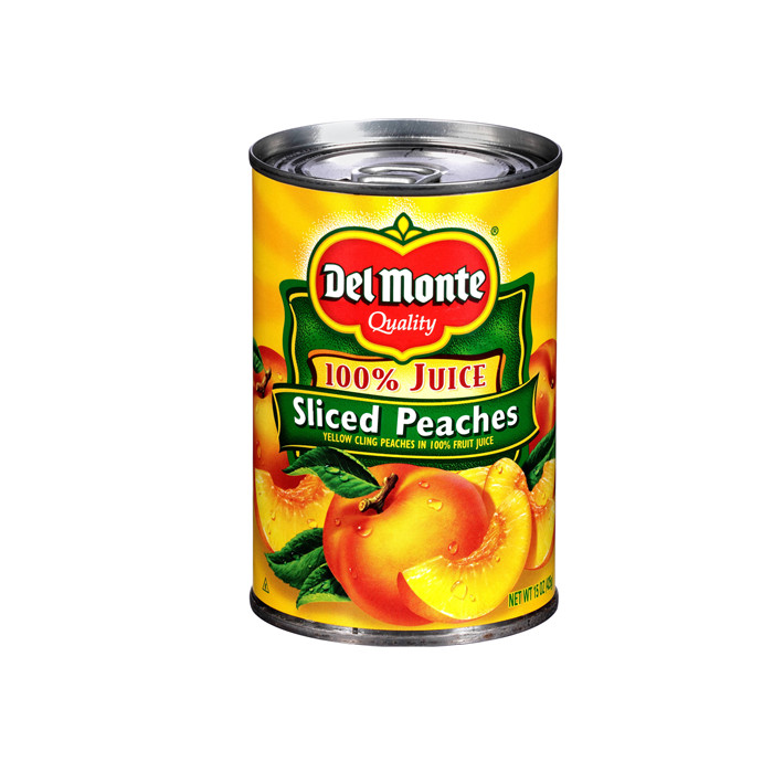 425g canned regular peach