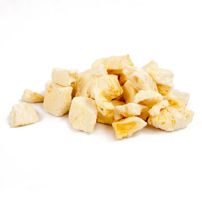 freeze dried pineapple diced