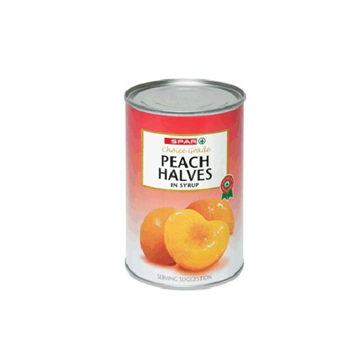 fresh canned peach dice