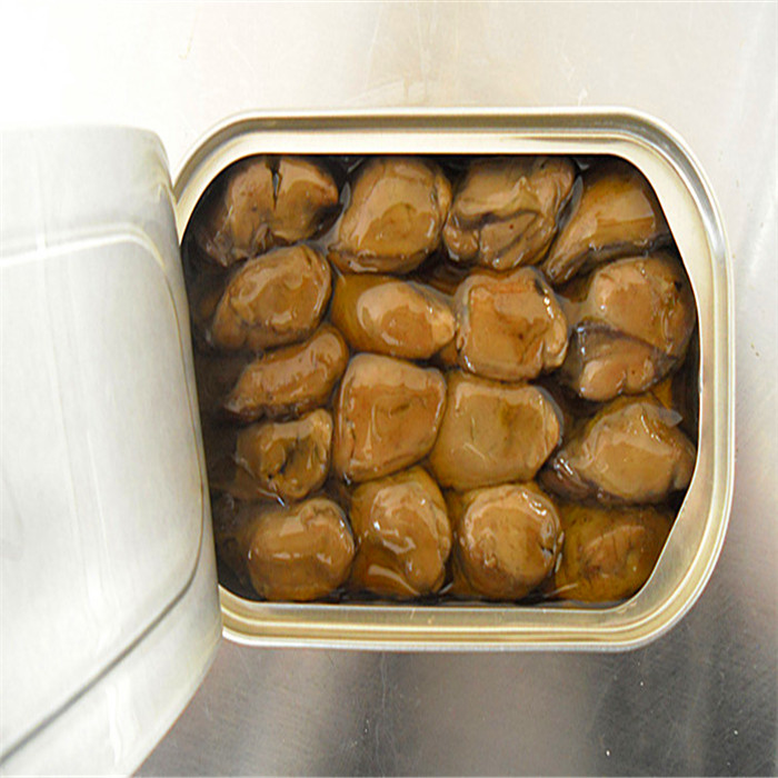 canned Smoked Oyster in oil 