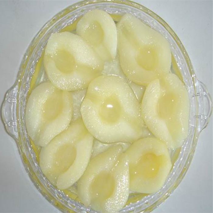 canned bartlett pear