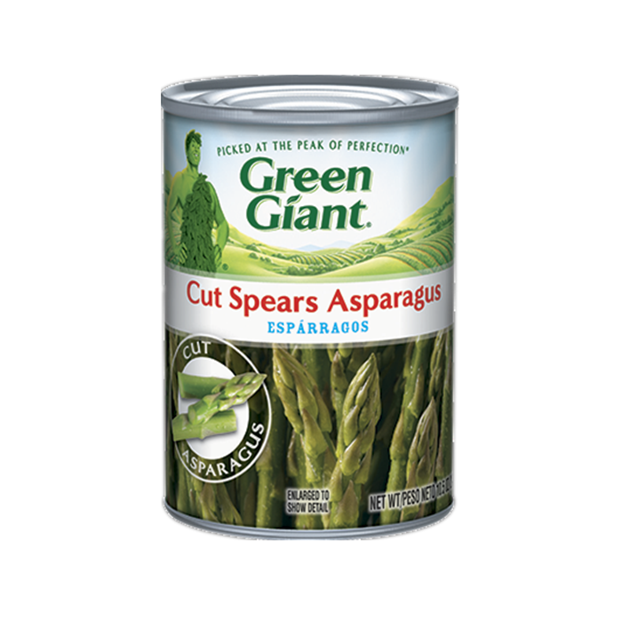 canned green asparagus