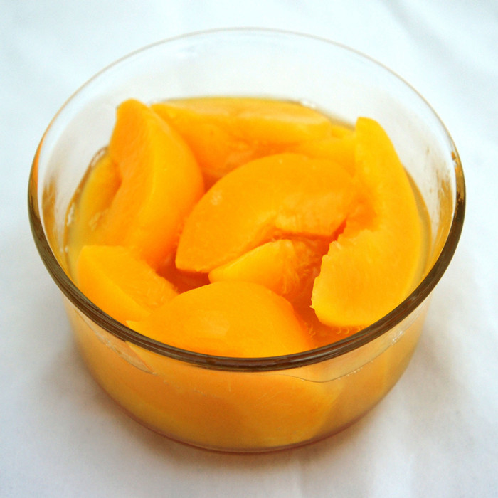 820g canned cling peach without stone