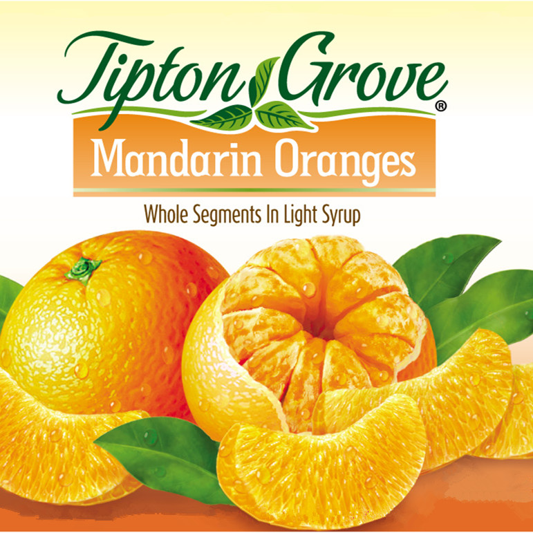  canned mandarin orange 