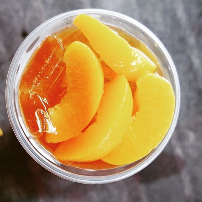 820g canned peach sliced