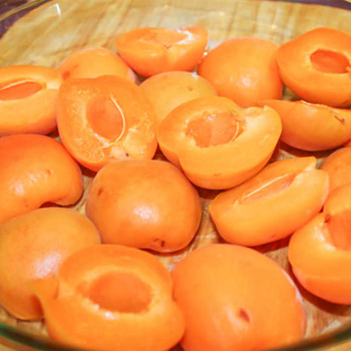 3000g canned apricot in light syrup