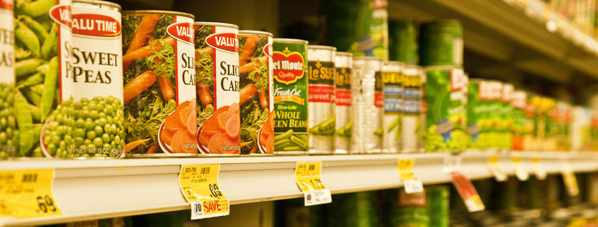 Discount Sales Canned Foods