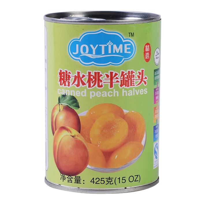 Canned peaches
