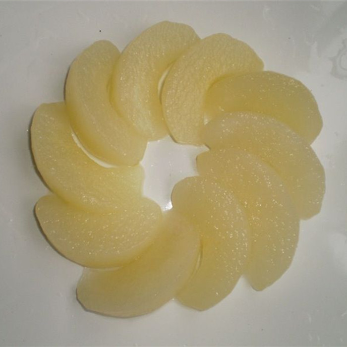 canned pear sliced