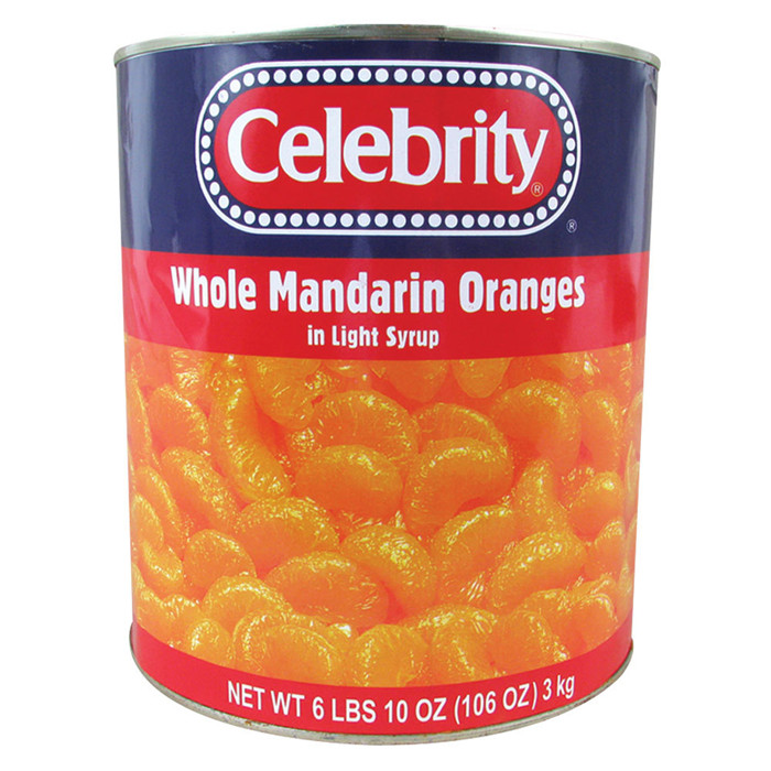 3000g stored canned mandarin orange