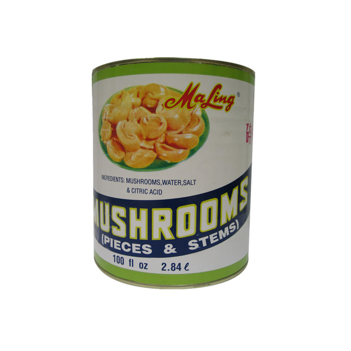 canned mushroom broken