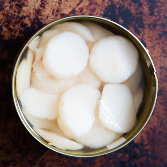 canned water chestnut 